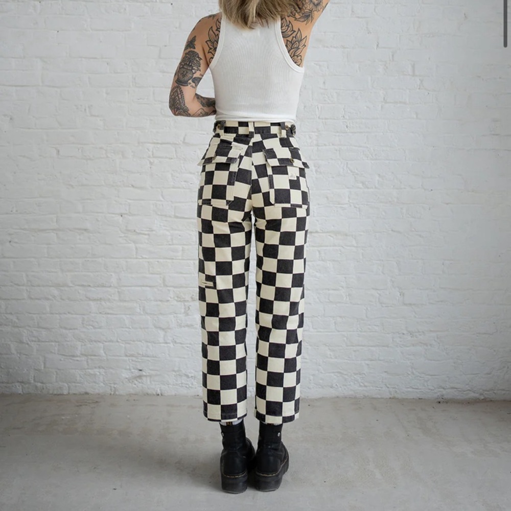 P&Co 304 Service Fatigue Pants NWT Checkerboard